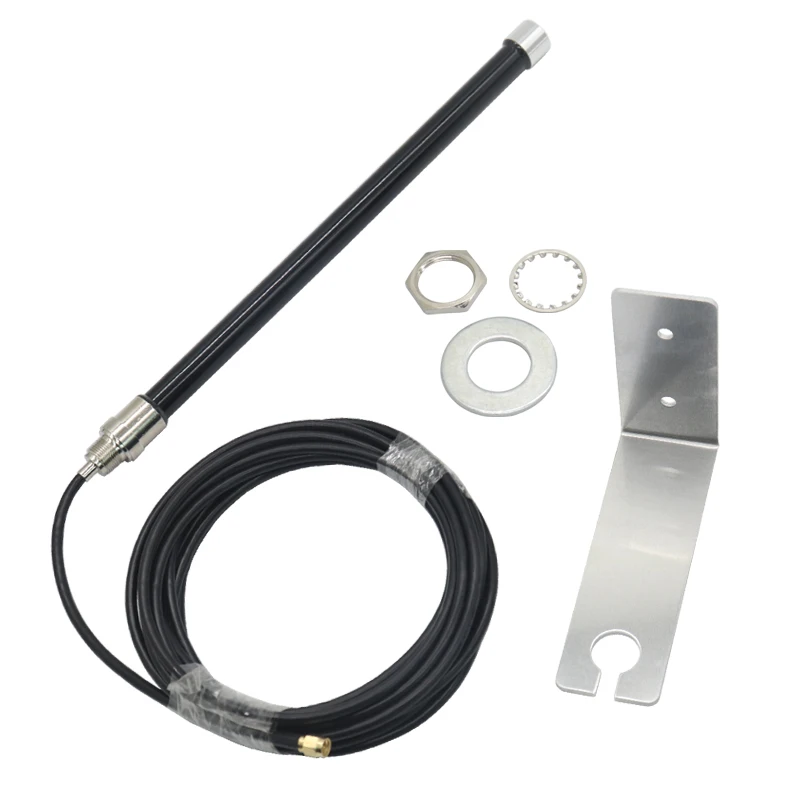 유리섬유 안테나, 외부 WiFi, 옴니 헬륨 마이너, 방수, 실외용, 고이득, 15dbi, 5G, 4G, LTE, GSM, 3G, IP67