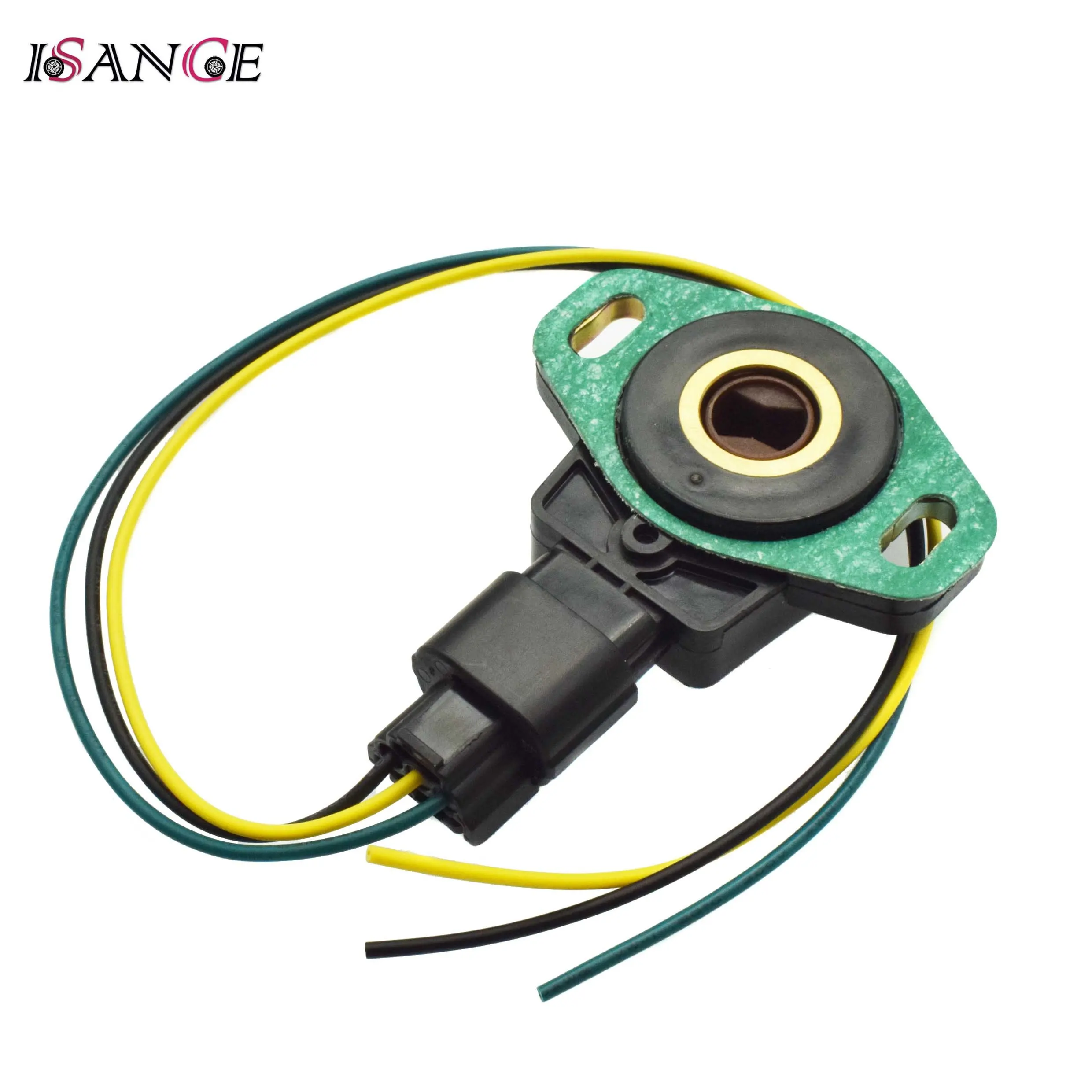 TPS THROTTLE POSITION SENSOR & CONNECTOR HARNESS PLUG FOR HONDA CIVIC CR-V & ACURA RSX 16402-RAA-A01 16402-RAC-A01 16402-RAC-A00
