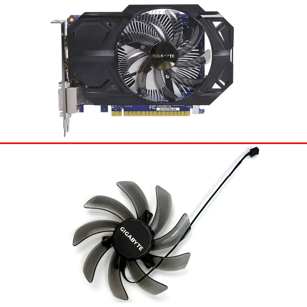 95 мм 3PIN T129215SM PLD10010S12H подходит для кулера видеокарты Gigabyte GTX 750 750TI ITX