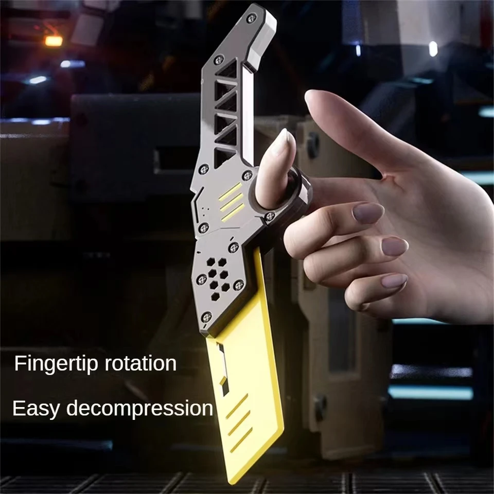 Fidget Toys, Anti Stress Toys, Mini Model Guns Student Prize Pendant Decompression Toy Gift Boys High-Quality 3D Printing Gravity Jump Small Radish Knife Mini Model