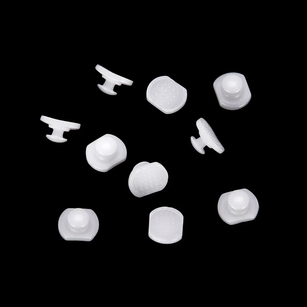 10 teile/paket AZDENT Dental Kieferorthopädische Lingual Taste Monoblock MIM Mesh Boden Bondable Metall Keramik Zunge Seite Schnalle Bondable – Detail 22