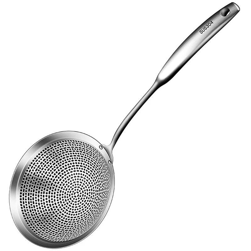 JEYL Skimmer Slotted Spoon, Deepen Slotted Spoons For Kitchen,Vacuum