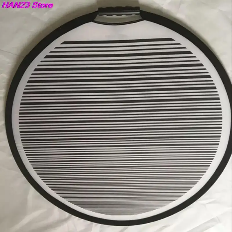Photography Reflector 1PC 80cm Car Portable Designed Circular Flexible Light Reflector Board PDR Lined Striped Dent Panel