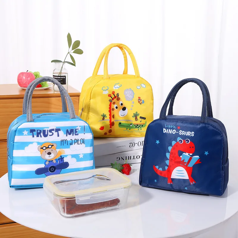 Kawaii Portable Fridge Thermal Bag Women Children's School Thermal  Insulated Lunch Box Tote Food Small Cooler Bag Pouch Lonchera - AliExpress