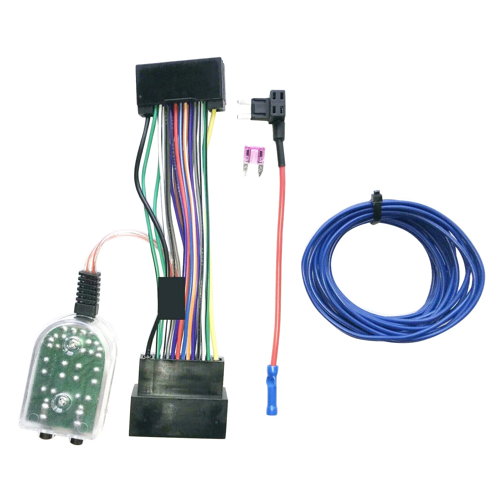 For Ford 2011- Factory Radio Add a Subwoofer Amplifier Adapter Plug and Play Harness