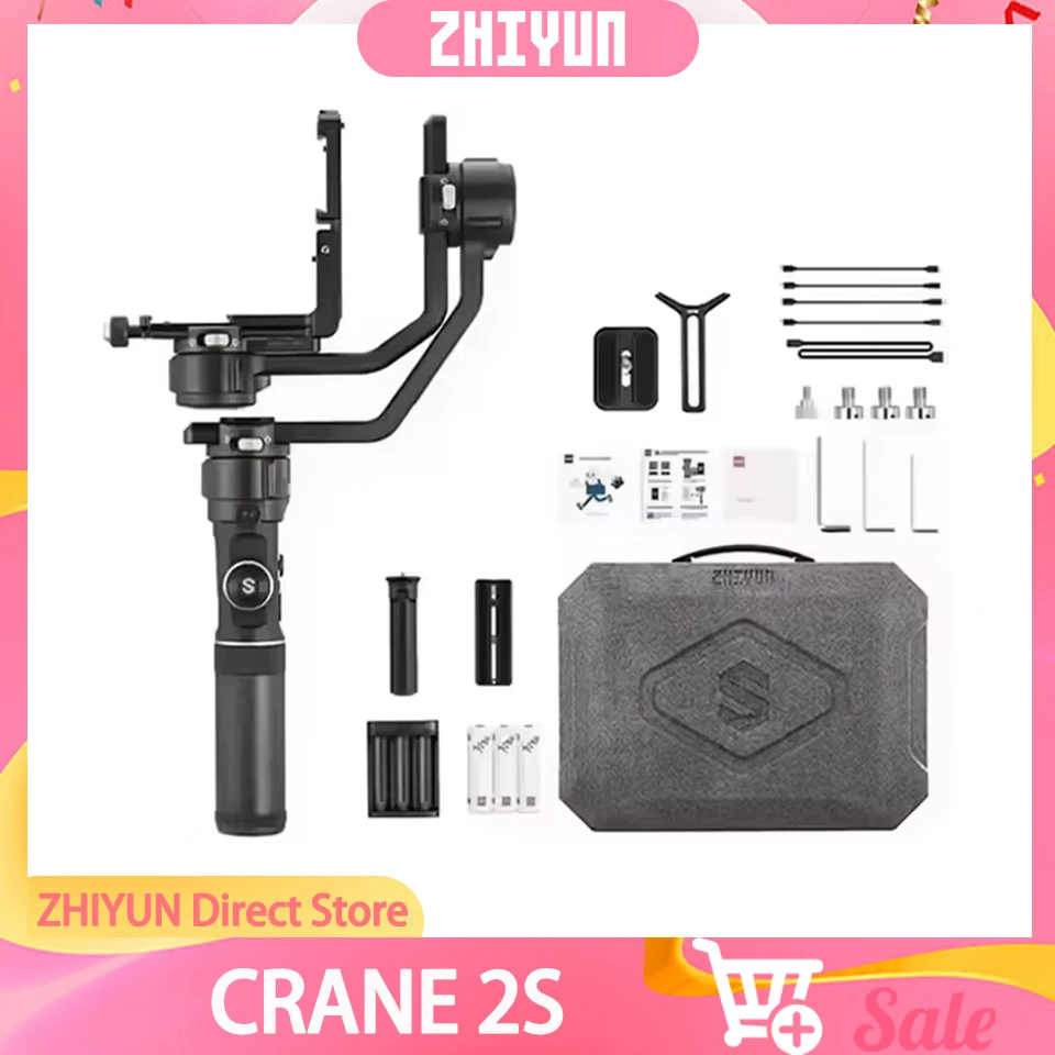 ZHIYUN CRANE 2S 3-Axis Handheld Camera Gimbal Stabilizer
