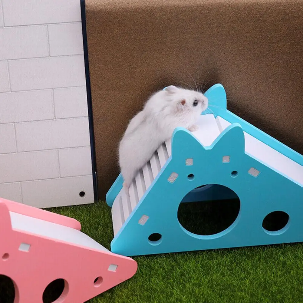 Pet Exercise Toy Pet Toys Hamster Climbing Toy Hamster Toy Hamster Slide Toy Pet Hamster House Villa Cage Ladder Exercise Toy For Mouse Rat Guinea Pig Assembled Acces G8v1