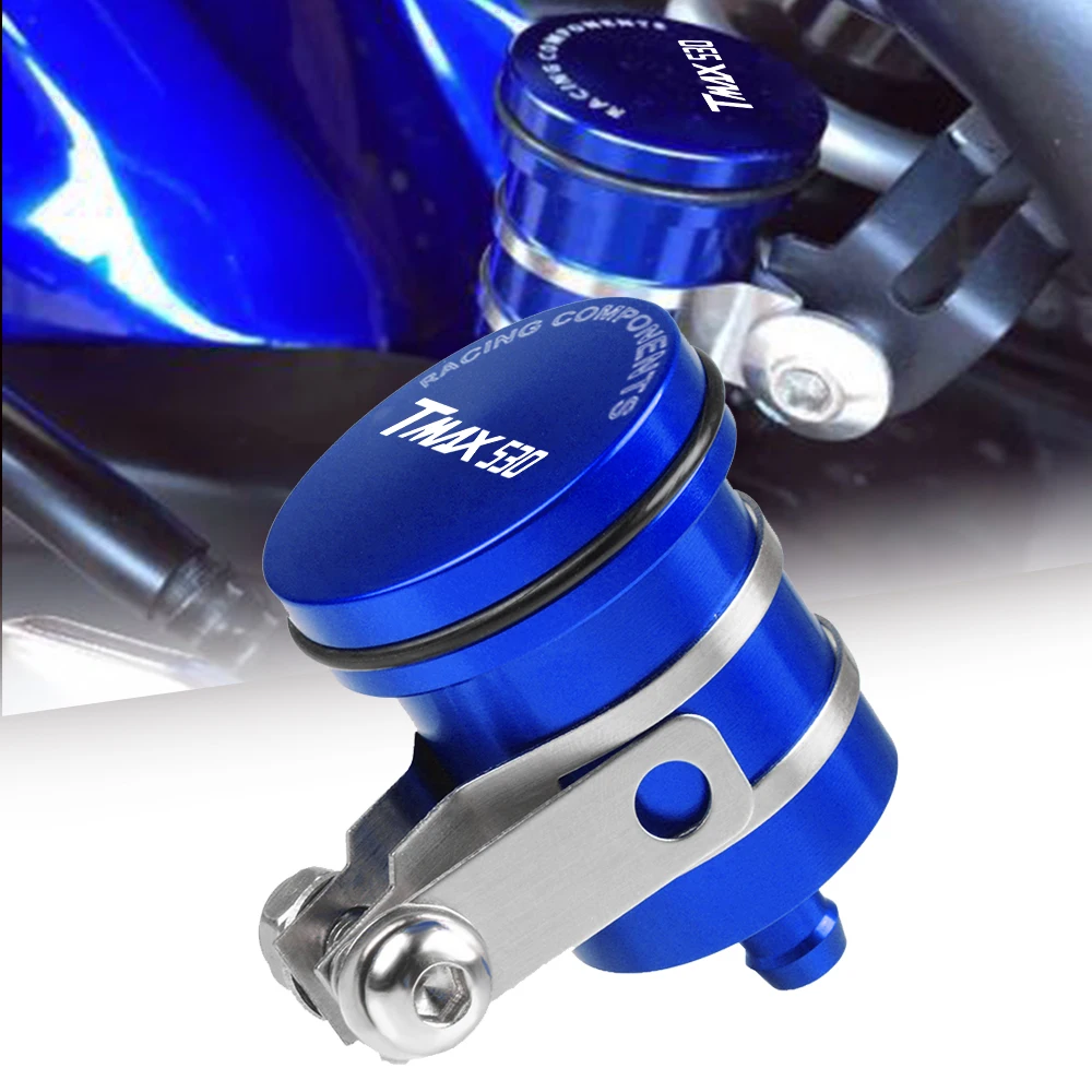 For Yamaha Tmax 530 Motorcycle T-Max 530 Brake Cylinder Fluid Reservoir Rear Front Clutch Tank Oil Fluid Cup 2001-2018 2017 2016