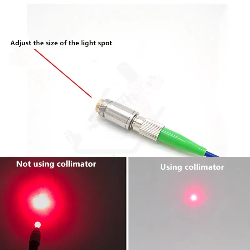 Fiber laser FC/APC Interface Collimation Mirror FC/PC Interface Laser Fiber Collimation Mirror Aspherical Lens