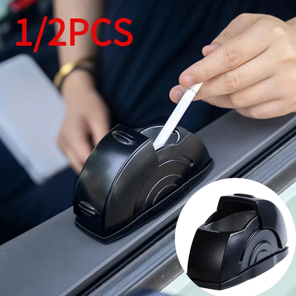 منفضة سجائر سيارة بغطاء محمول