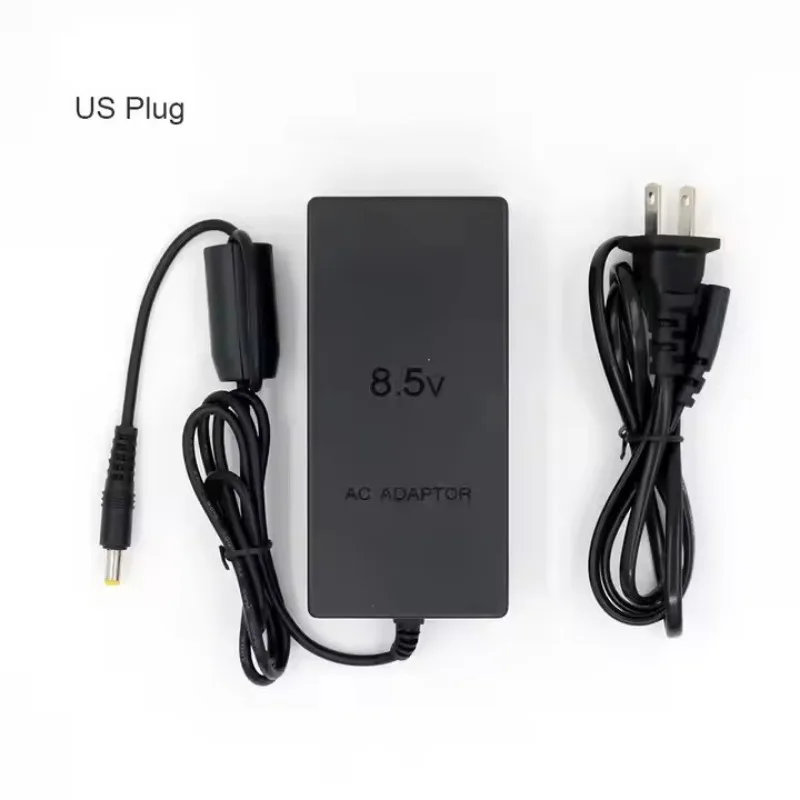 Power Supply AC Adapter Charger Cable Cord 100‑240V DC 8.5V for PS2 Slim 70000 Console