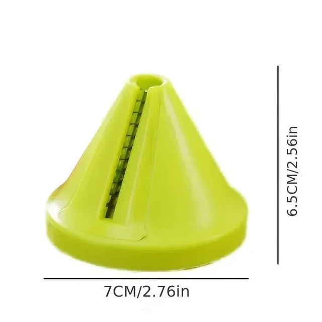 เครื่องมือห้องครัวเครื่องขูดแครอทเครื่องขูดผักมัลติฟังก์ชั่เกลียว Shredder Peeler คู่มือมันฝรั่งหัวไชเท้าหมุนเครื่องขูด 6