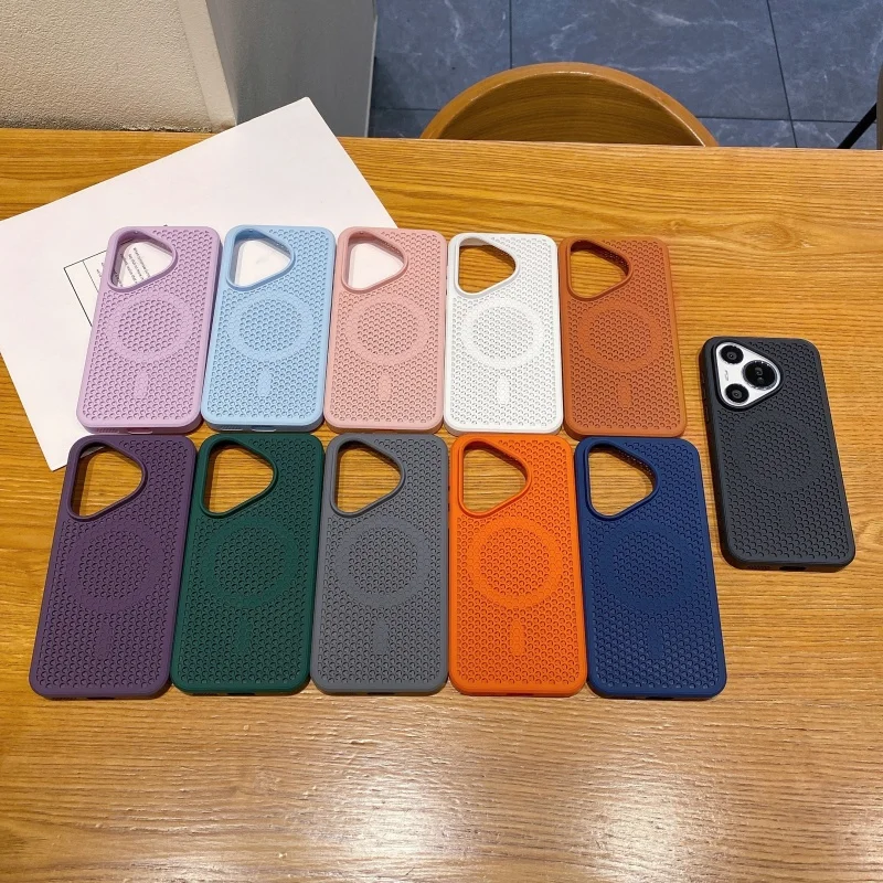 Matte Cooling Honeycomb Grid Magnetic Case - Pure Hard Cover