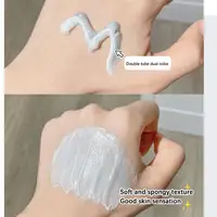 Amino Acid Cleanser Two-color Oil Control Shrink Pores Blackhead Removal Moisturizing Skin Care Prodcuts 100g 2