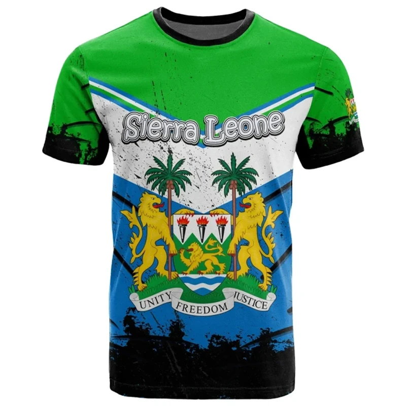 SIERRA LEONE Proud Flag Gift Tee