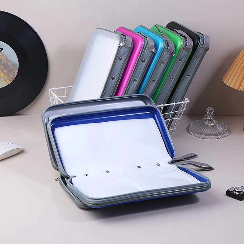 Large Capacity 80 Sheets CD DVD Carry Case Cover Disc Storage Holder CD Sleeve Wallet Album Hard Box Plastic Pack