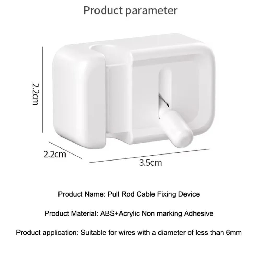 새로운 무타공 마운팅 데스크 케이블 정리 클립, 케이블 관리 클립, 간편 케이블 클립, 데스크탑용