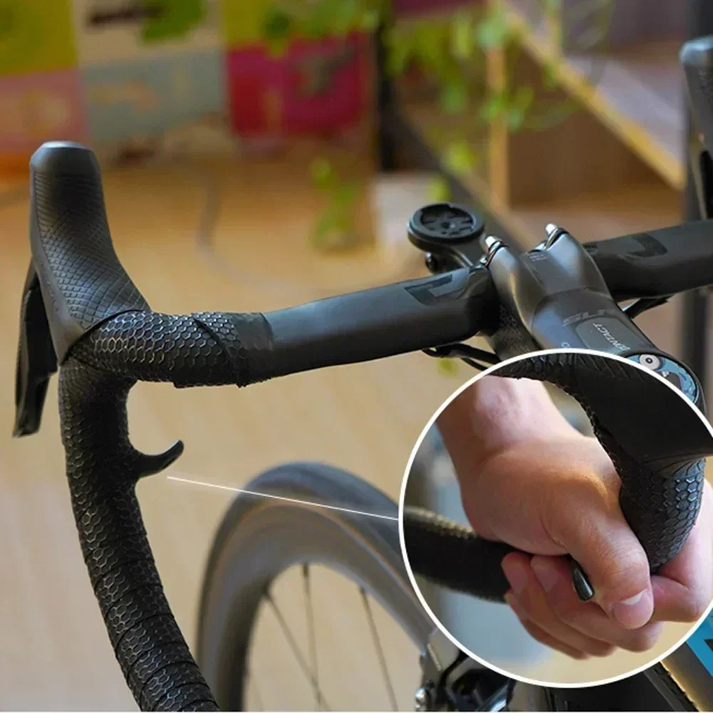 1Pair Bicycle Drop Dandlebar Thumb Grips For Road Bike Thumb Over Grip System Rest Handle Racing Riding Cycling Parts