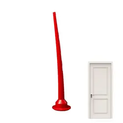Caulk Extended Reach Nozzle Durable PVC Caulking Glue Nozzle For Wall Construction Industrial Adhesives Supplies For Floor Door