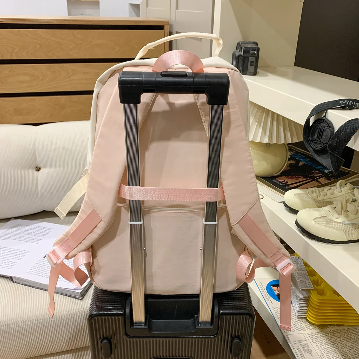 Backpack for College Students, Women's Travel Lightweight Backpack, Travel and Commuting, 16inch Laptop Bag for Middle School Students