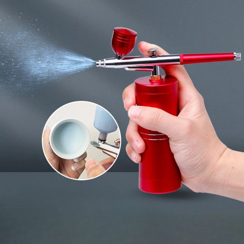 Pottery Glazing Tool Pottery Portable Spray Glaze Pen Stainless Steel Watering Can Glazing Tool No Air Pump Pigment Spray Gun