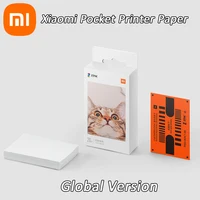 Global Version Original Xiaomi Zink 2"x3" Premium Photo Paper 20 Pack Sealed New For Xiaomi ZINK AR Pocket Printer 1s 1