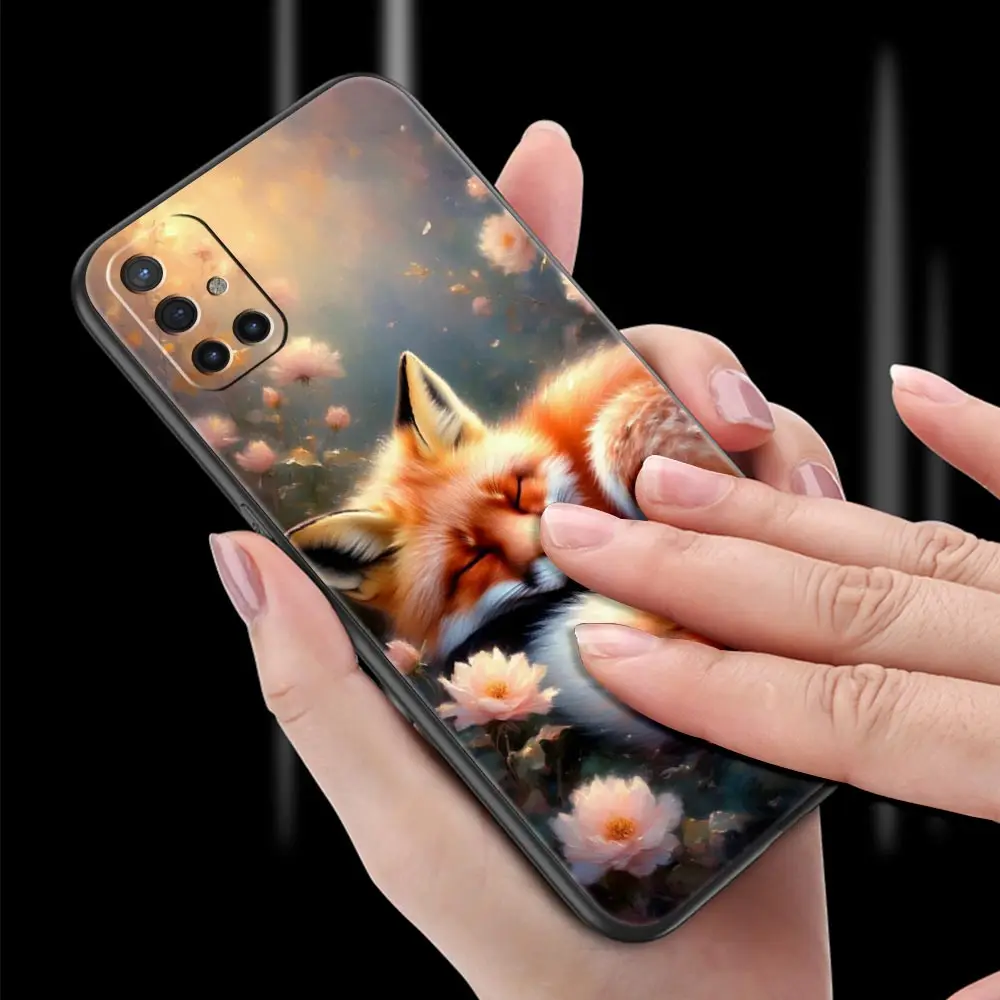 Red Fox Soft TPU Phone Case Cover | Vibrant Protective Design