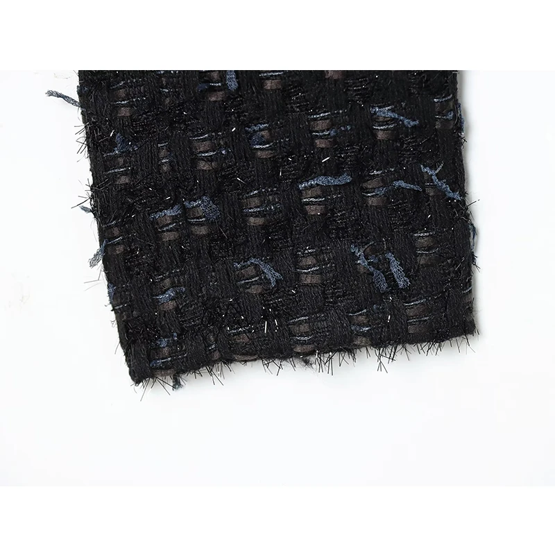 Women Jacket 2025 New Fashion Texture Short Jackets Coat Long Sleeve Double-Breasted Female High Street Casual New Outerwear ﻿