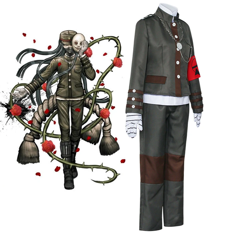 

Games Danganronpa Trigger Happy Havoc Cool Cosplay Costumes Korekiyo Shinguji Anime Cos Cloth Fashion Adult Unisex Suits