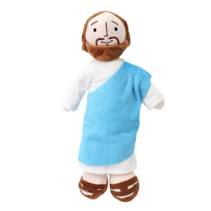 Cartoon Arab Doll Jesus Virgin Mary Soft Plush Toy Cute Cartoon Donkey Cloth Doll Children's Birthday Christmas Gifts 2