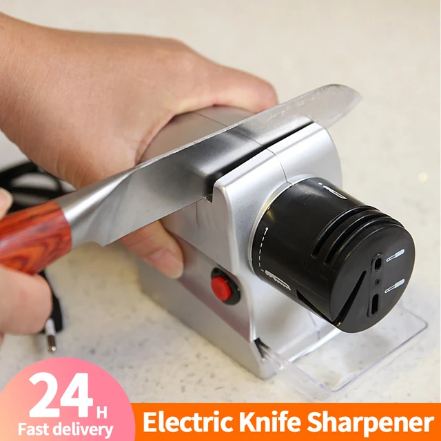 Professional Automatic Knife Grinder Multifunction Scissors Sharpener Safe  Self-abrasive for Straight Serrated Knives Scissors​