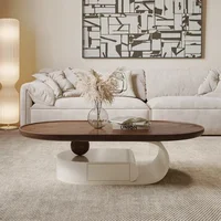 Table basse élégante, style nordique, luxe moderne, chic, pour espace de vie, meubles de salon 4