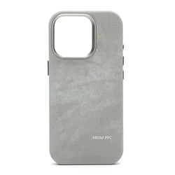 Luxurious Flannel Magnetic Phone Case with Matte Finish and Wireless Charging Capability - iPhone 16 Pro Max (A)
