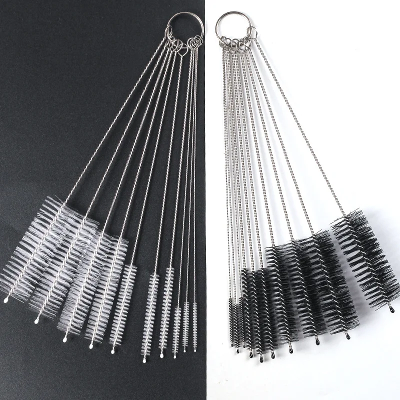 Stainless Steel Tobacco Pipe Cleaning Tools Set 10pcs Tobacco Pipe