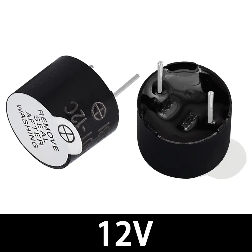 3/5/12/24V Active Buzzer Magnetic Long Continous Beep Tone Alarm Ringer 12mm MINI Active Piezo Buzzers Fit For Arduino Diy Kit image 8