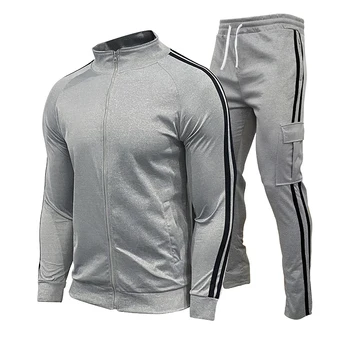 Men’s 2-Piece Tracksuit – Casual Sports Jacket & Trousers 1