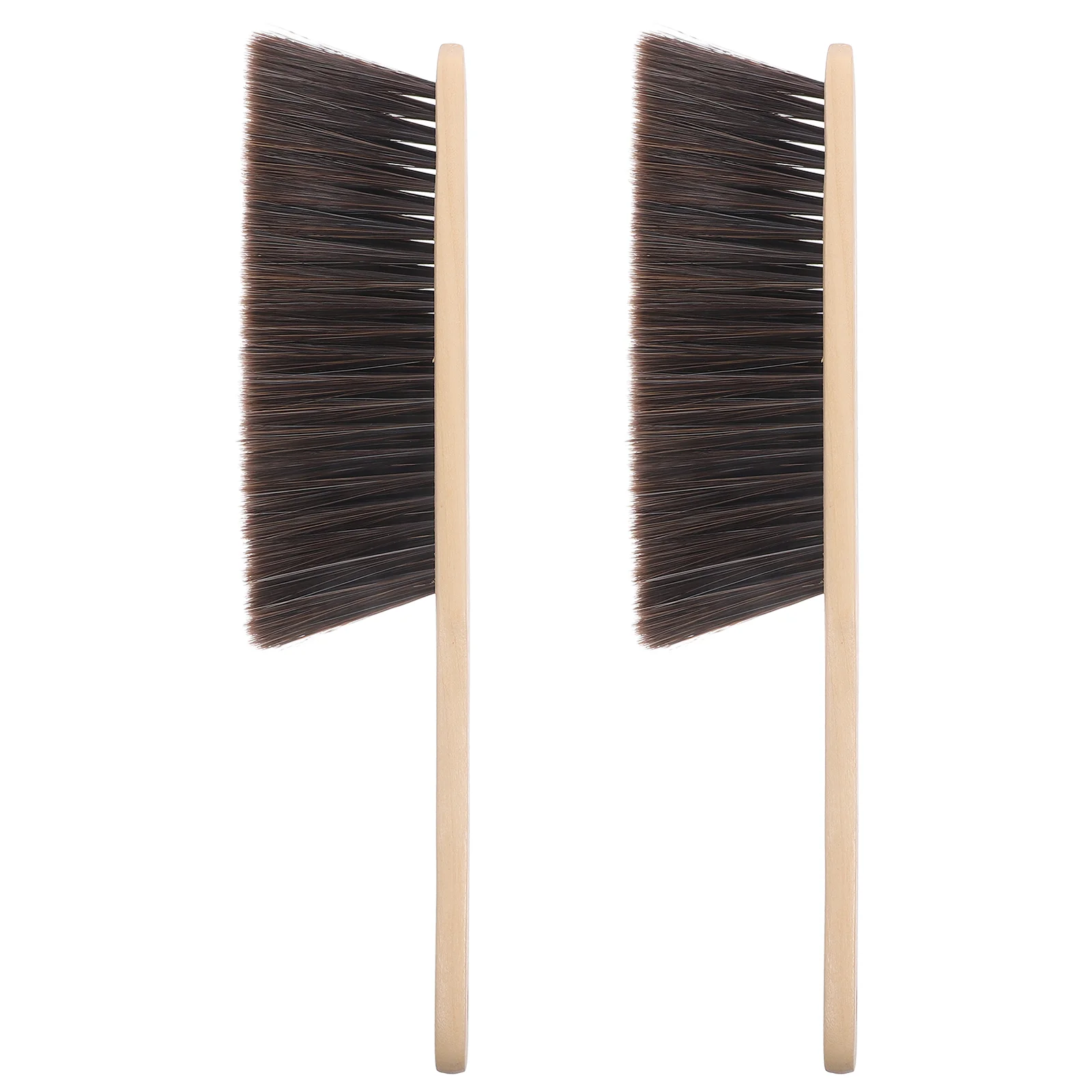 

2 Pcs Big Shaggy Broom Blanket Brush Sofa Dusting Couch Duster Tent Handle Cleaning Carpet Nylon Bed Work