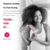 High-speed Hot Air Comb Folding Five-in-one Multi-function High-speed Noise Reduction Hair Dryer Curling Iron cepillo alisador 5