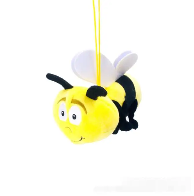 28/40CM Lovely Honeybee Plush Toys Super Cute Bee Pillow Stuffed