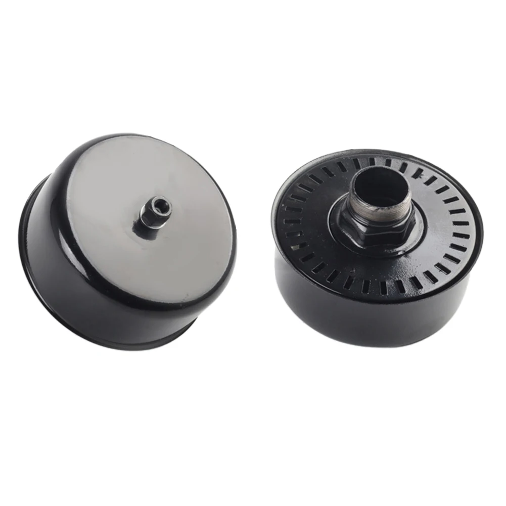 

Belt Air Compressor Silencer Noise Muffler Intake Pump Iron Shell Four Size Air Compressor Parts