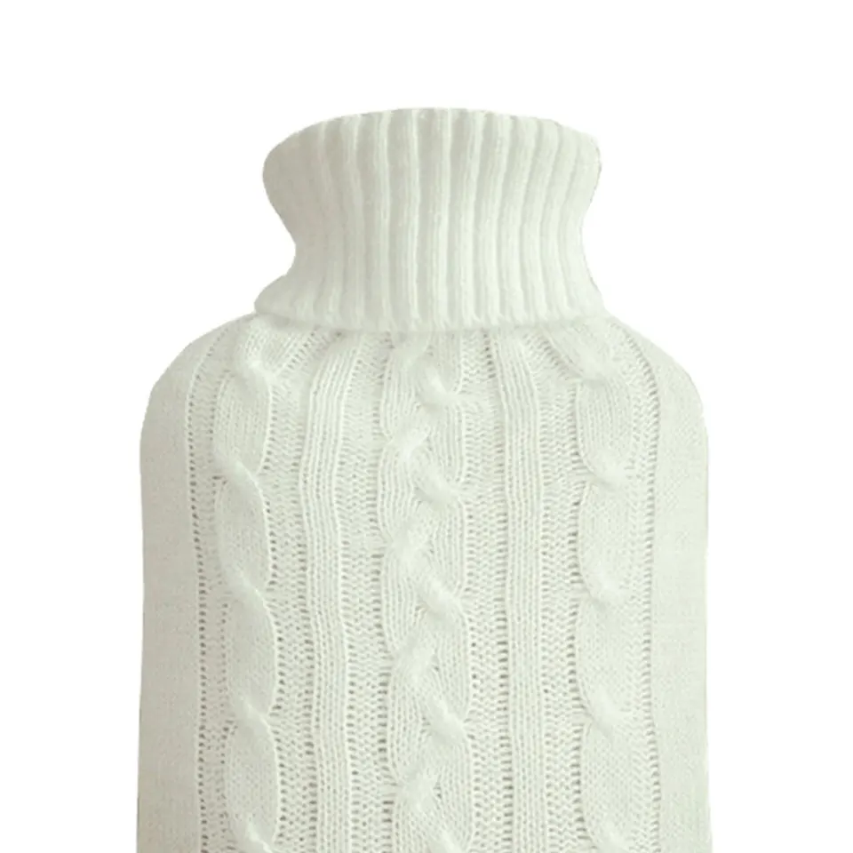 Cozy Faux Fur Hot Water Bottle Cover