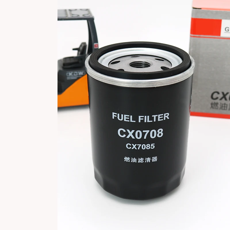 Electric Forklift Parts Forklift Spare Parts CX0708 Is Suitable for New Diesel Fuel 490 Diesel Filter CX7085 Universal Fuel Filter
