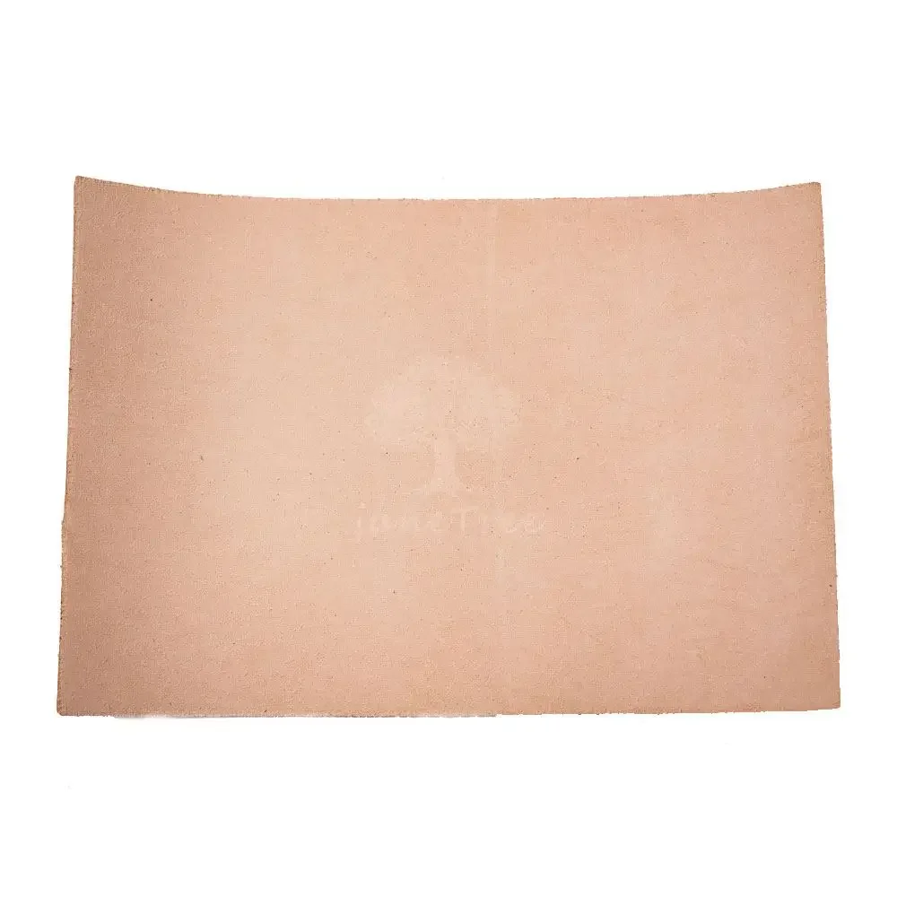 Description Picture 4 of itemNatural Cowhide thick genuine leather vegetable tanned leather 3.5 to 4.0 mm Full Grain Veg Tanned Leather Piece Handmade DIY