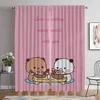 Bubu and Dudu Curtains for Living Room Curtain for Room 2 Panel Partition Home Interior Curtains Halloween Decoration Shades 1