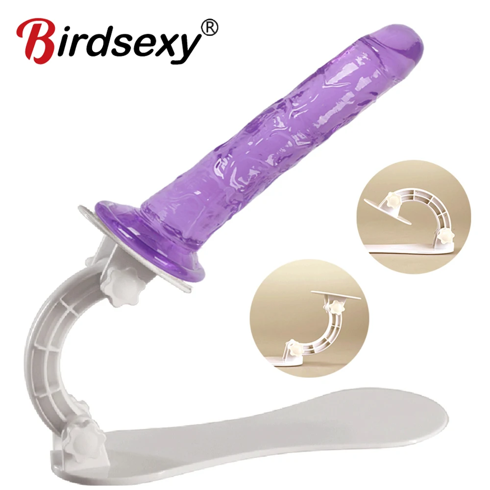 Realistic Dildo bracket With Suction Cup Huge Jelly Dildos Sex Toys for Woman Fake Dick Big Penis Anal Butt Plug Erotic Sex Shop image