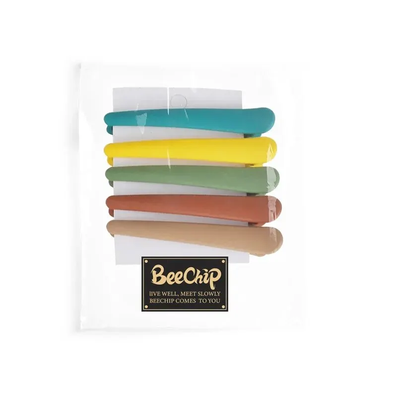Hair Clips 10PCS Professional Hairdressing Salon Hairpins Candy Colors Plastic DIY Hair Clip Hair Care Clip Styling Tools Coiffure