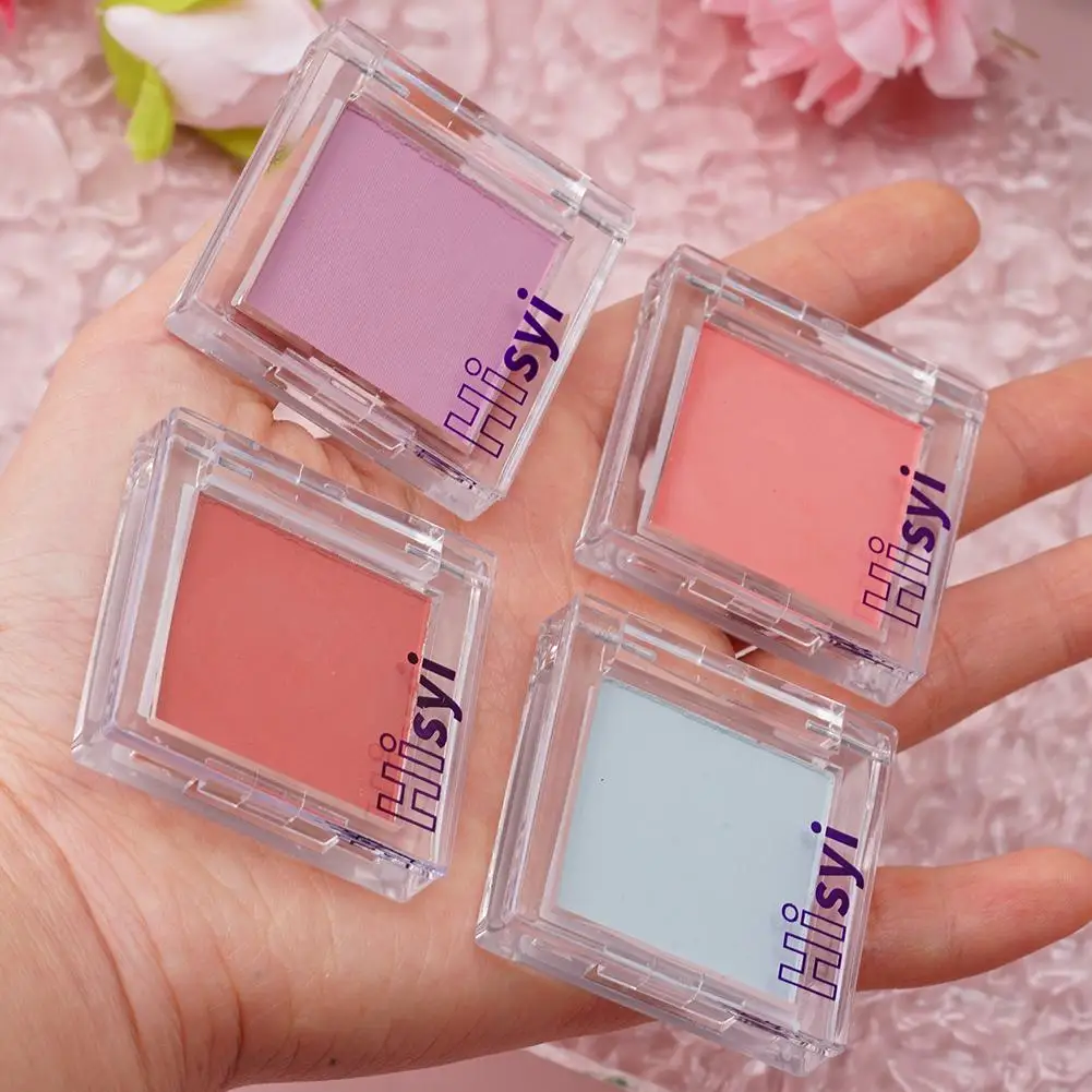 

Blusher Milk Tea Blush Peach Pallete 6 Colors Face Contour Mineral Makeup Shadow Pigment Powder Cheek Professional Makeup R4P3