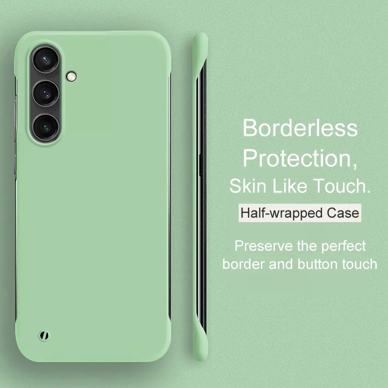 Candy Color Frameless Matte Luxury Thin Hard Back Case Coque