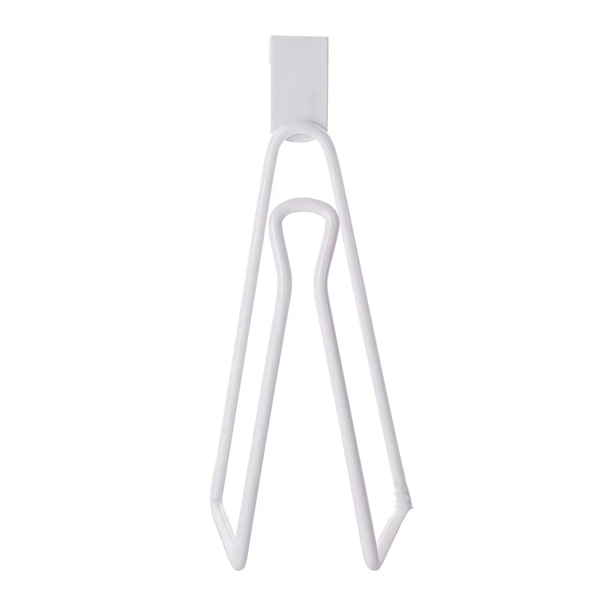 Toilet Paper Holder - Easy Install Wall Mount Bathroom Tissue Roll Hanger with Painted Finish Space Saving No-Drill Design