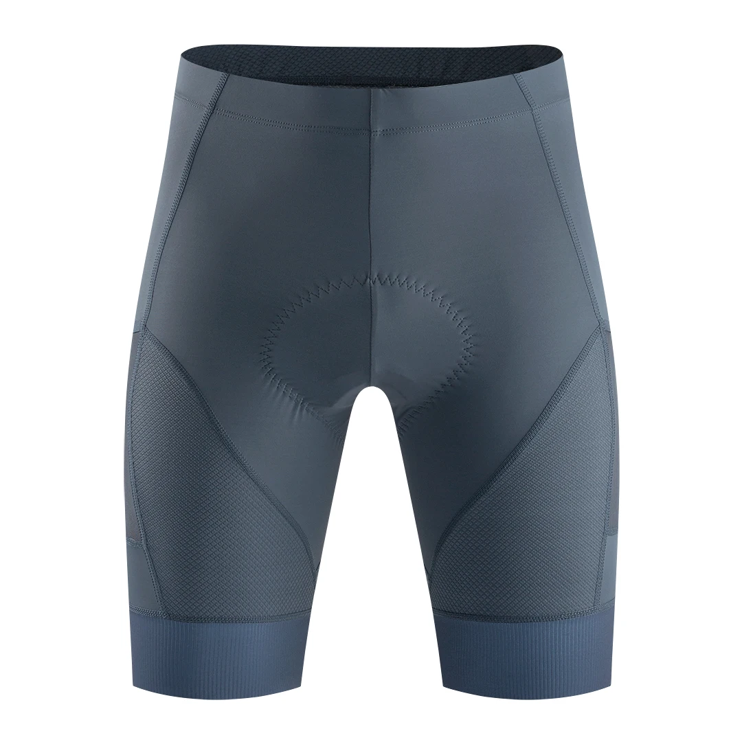YKYW Sommer-Radhose für Herren, gepolstert, 2 Taschen, bequem, Rennradhose, MTB, 3D-gepolsterte Strumpfhose, schmale Passform – Detail 25
